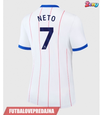 Lacne Ženy Futbalové dres Chelsea Pedro Neto #7 2026-27 Krátky Rukáv - Tretina